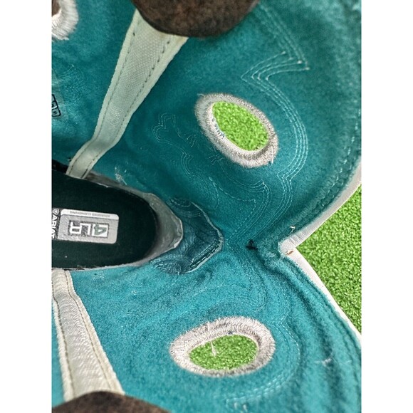 Ariat Youth Fatbaby Leather Boots, Distressed Brown Turquoise size 4 - Picture 9 of 10